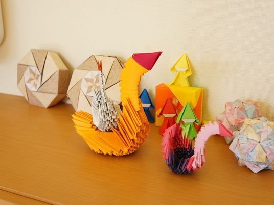 折り紙の手作り装飾