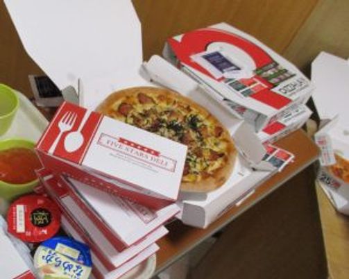 イベント中の食事場面