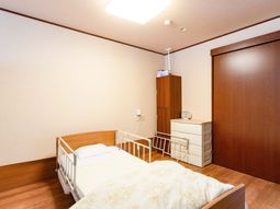ベッドがある居室