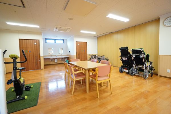 機能訓練室の一角