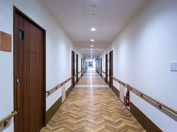 清潔感のある廊下