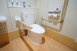 バリアフリートイレの様子