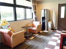 リラックススペースの一角