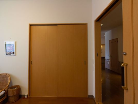 温かみのある廊下