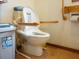 バリアフリーなトイレ空間