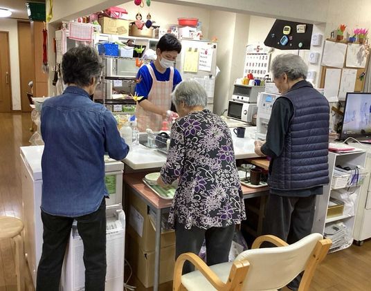 共有のキッチンスペース