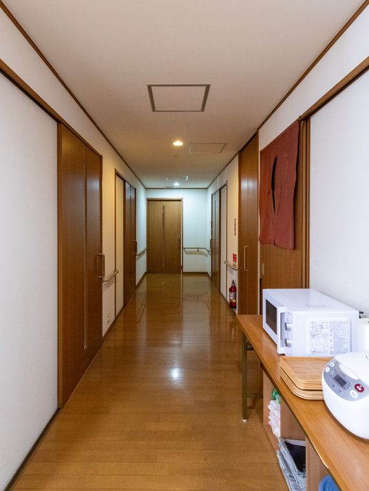 長い廊下