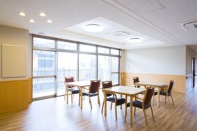 自然光溢れるリビング