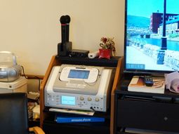 娯楽機器のある部屋