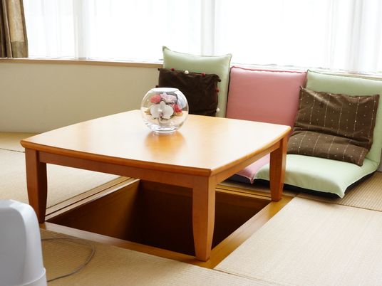落ち着いた色合いの和室