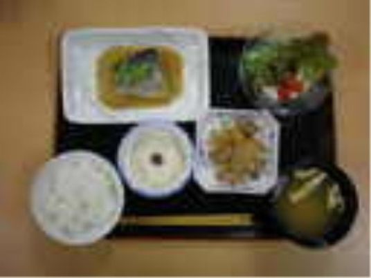 栄養満点の食事セット