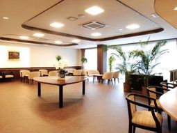 明るい共有スペース