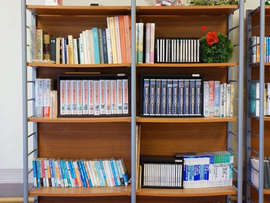 充実した図書コーナー