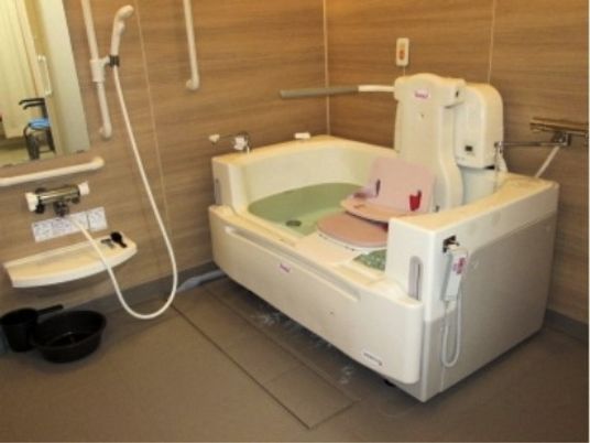 バリアフリーの設計浴室