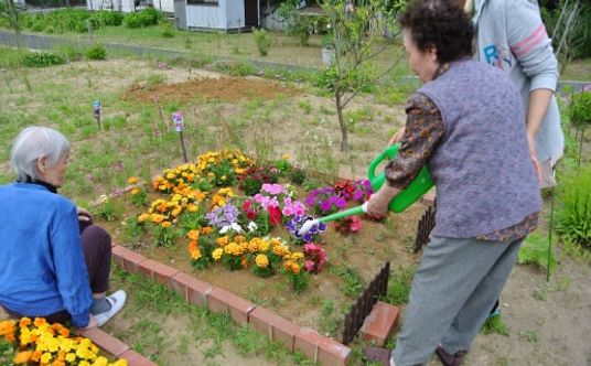 花壇の庭