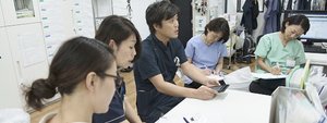 スタッフ会議の様子