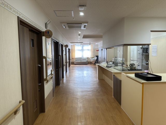 自然光が入る廊下 廊下 自然光が入り、明るい雰囲気の廊下です。清潔感があり、移動がしやすい空間になっています。
