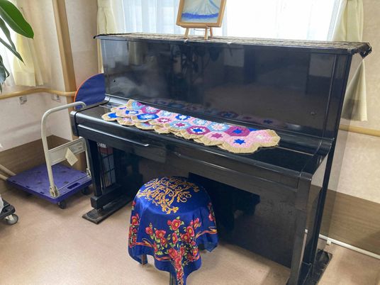 ピアノが置かれた部屋