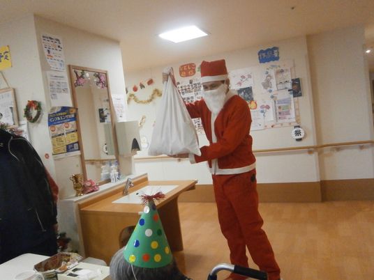 イベント時のスタッフ姿の廊下