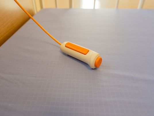 介護用ライトのクローズアップ