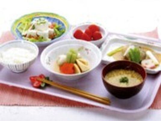 健康的な和食セット