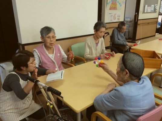 活動する利用者の様子