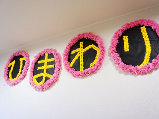 壁掛けフラワーアート装飾