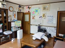 居室の日常風景