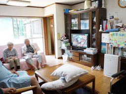 和気あいあいとしたリビング