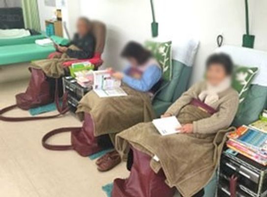 リラックスした空間