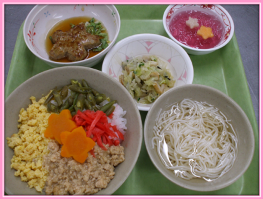 栄養豊富な食事内容