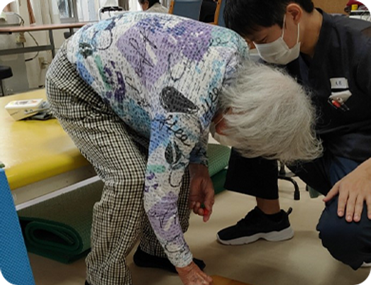 機能訓練中の様子