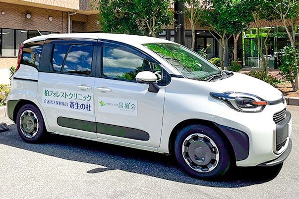 送迎車の外観