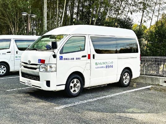 送迎用車両の駐車場  