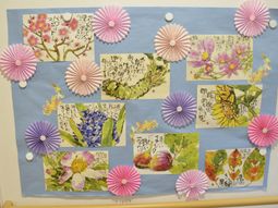 掲示物の掲示板