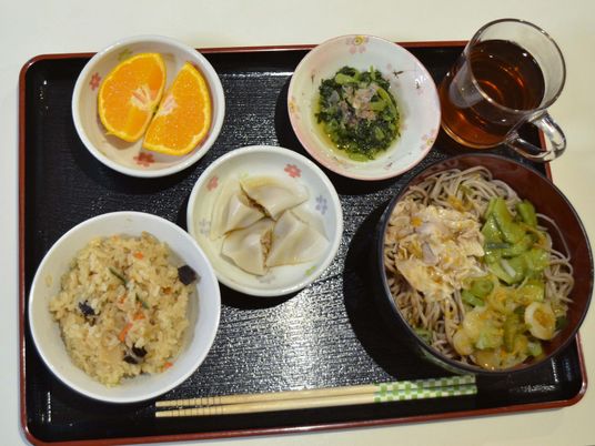 バランスのよい料理