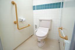 バリアフリーなトイレ