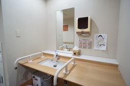 洗面台の確保された空間