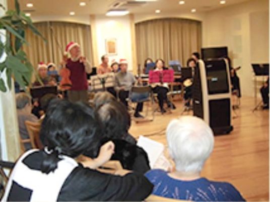 共有スペースでのイベント風景