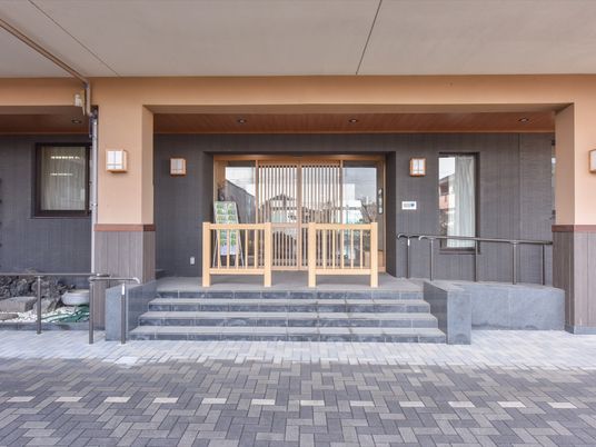 入口のエントランス景色