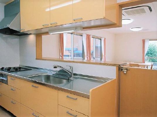 キッチン設備の様子