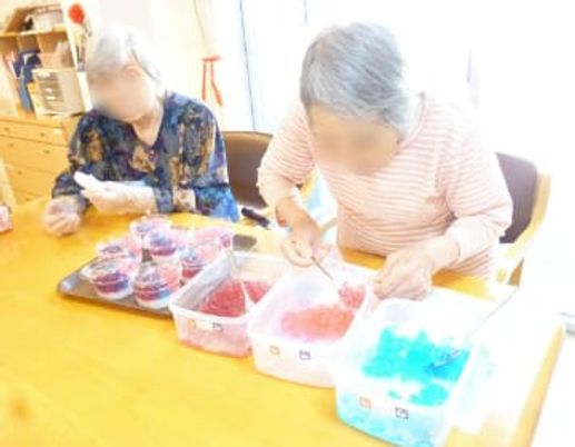 楽しむシーン居室