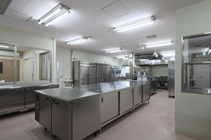 機能的な調理室