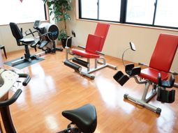 明るい機能訓練室