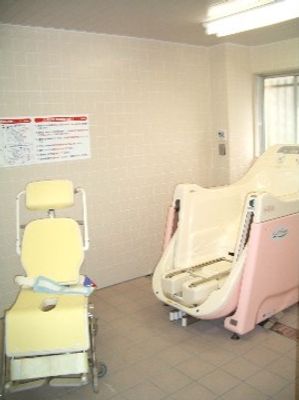 バリアフリー対応浴室設備