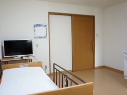 清潔な居室の一角