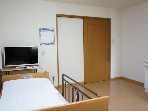清潔な居室の一角