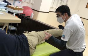 リハビリ中の様子