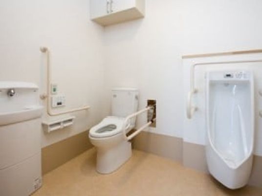 広いトイレ空間  
