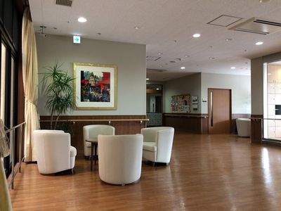 くつろげるラウンジ